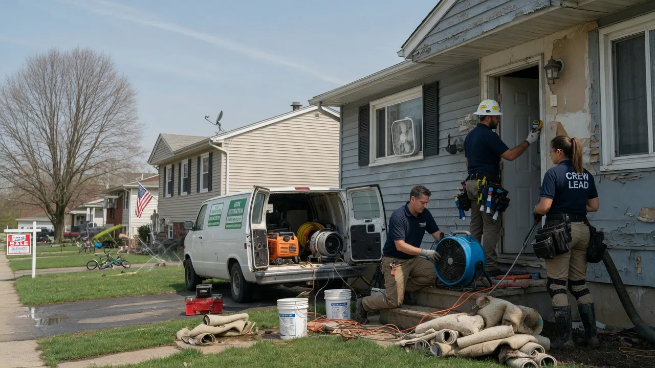 Flood Cleanup in Spring Green, WI near me